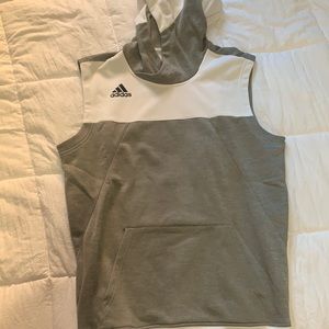 Men’s Adidas Sleeveless hoodie